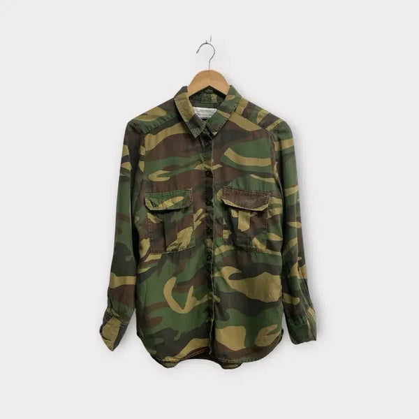 [BUNJANG] Zara Camouflage Shirt M / 자라 카모플라주 셔츠 M