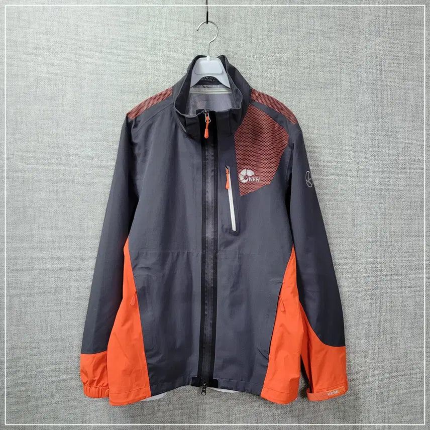[BUNJANG] Nepa Waterproof Jacket Grey Orange Men's Size 100 / 2506. 네파 그레이오렌지 방수자켓 남성100