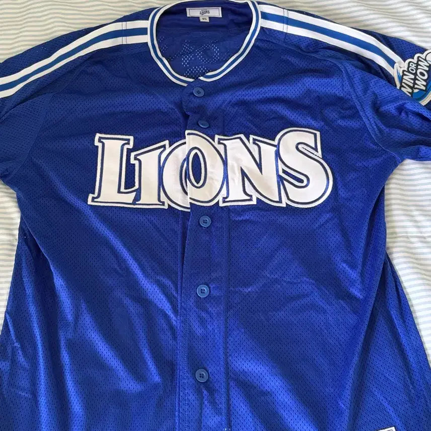 [BUNJANG] Samsung Lions Old Uniform Kim Young-woong Size 95 / 삼성 라이온즈 올드 유니폼