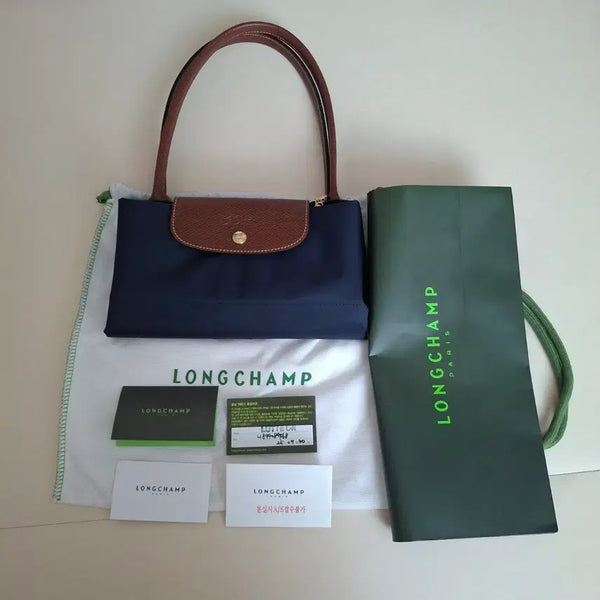[BUNJANG] Longchamp Le Pliage Original Shoulder Bag L Navy / 롱샴 르 플리아쥬 오리지널 숄더백 L 네이비