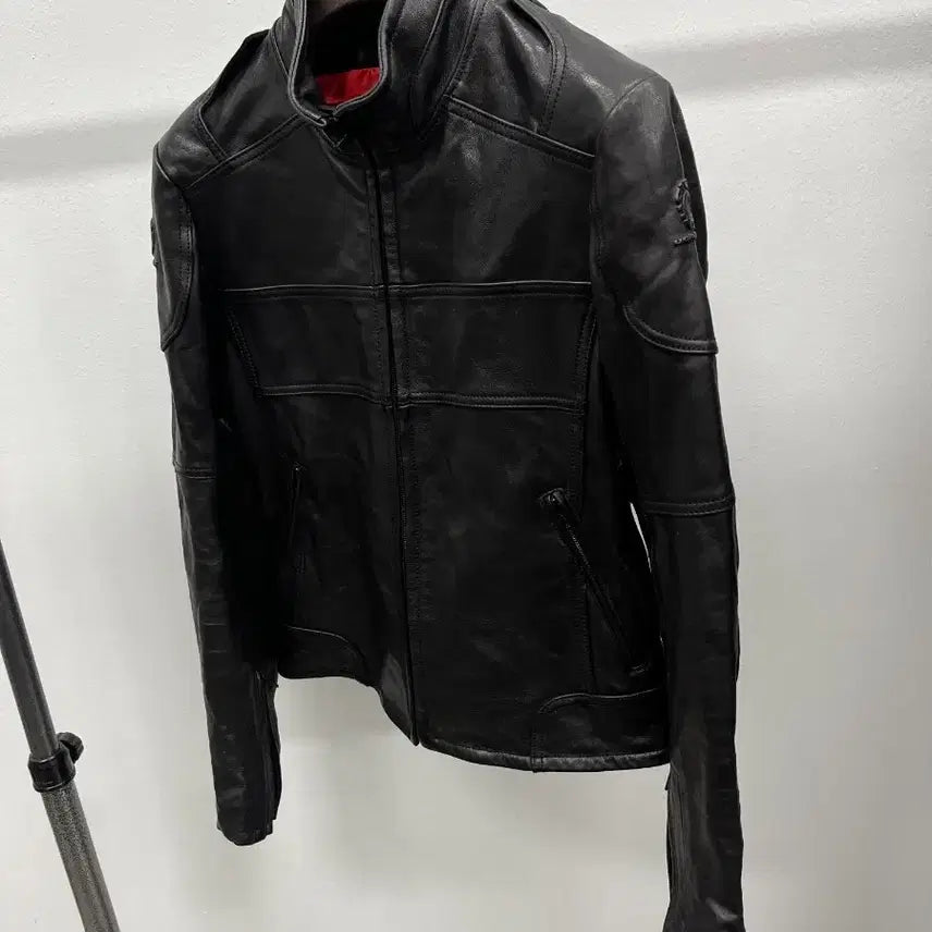 [BUNJANG] Ugly Bros Leather Biker Jacket / 95) 어글리브로스 레더 바이커자켓