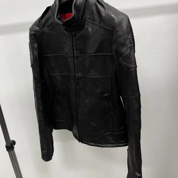 [BUNJANG] Ugly Bros Leather Biker Jacket / 95) 어글리브로스 레더 바이커자켓