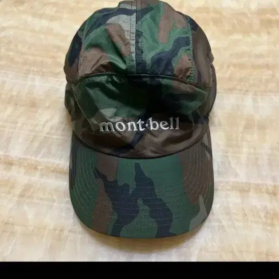 [BUNJANG] Montbell Camouflage Cap Size L / 몽벨 카모플라쥬 L 사이즈 캡