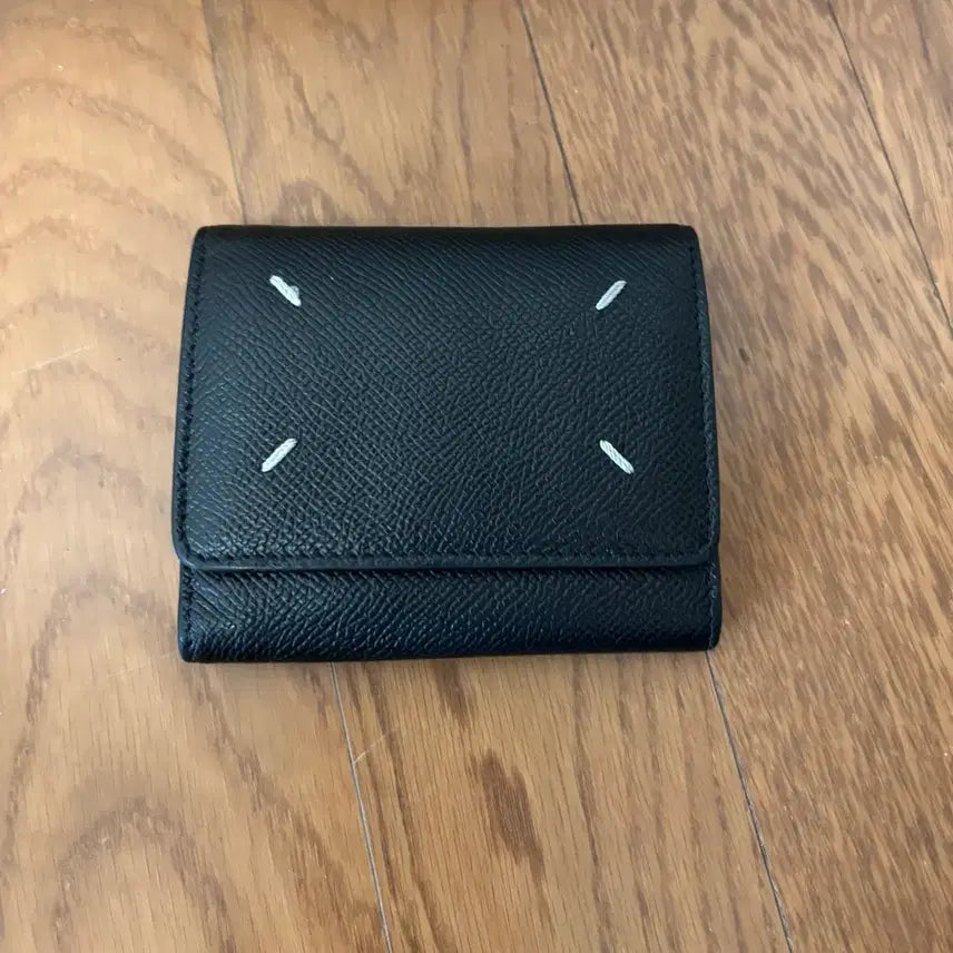 [BUNJANG] Maison Margiela Bi-fold Wallet Black / 메종 마르지엘라 지퍼 반지갑 블랙