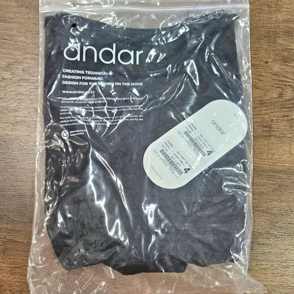 [BUNJANG] Andar Comfort Crop Short-Sleeve T-Shirt / 안다르 컴포트 크롭 반팔 티셔츠 새상품