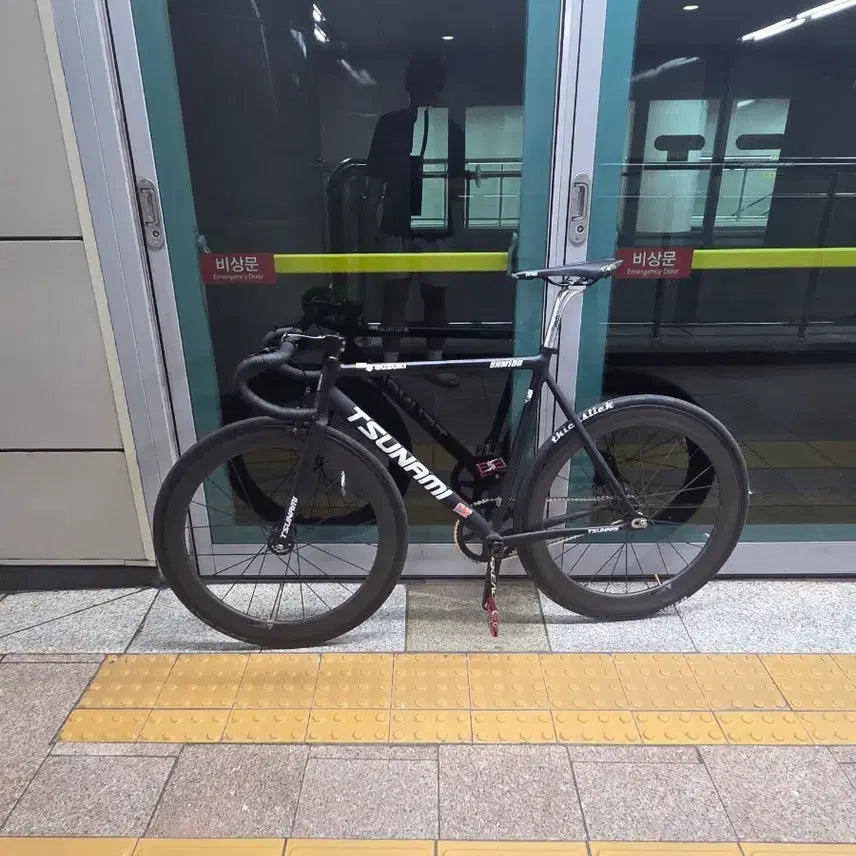 [BUNJANG] Tsunami Black L Size Bicycle Frame / 쓰나미 블랙 L사이즈 판/대
