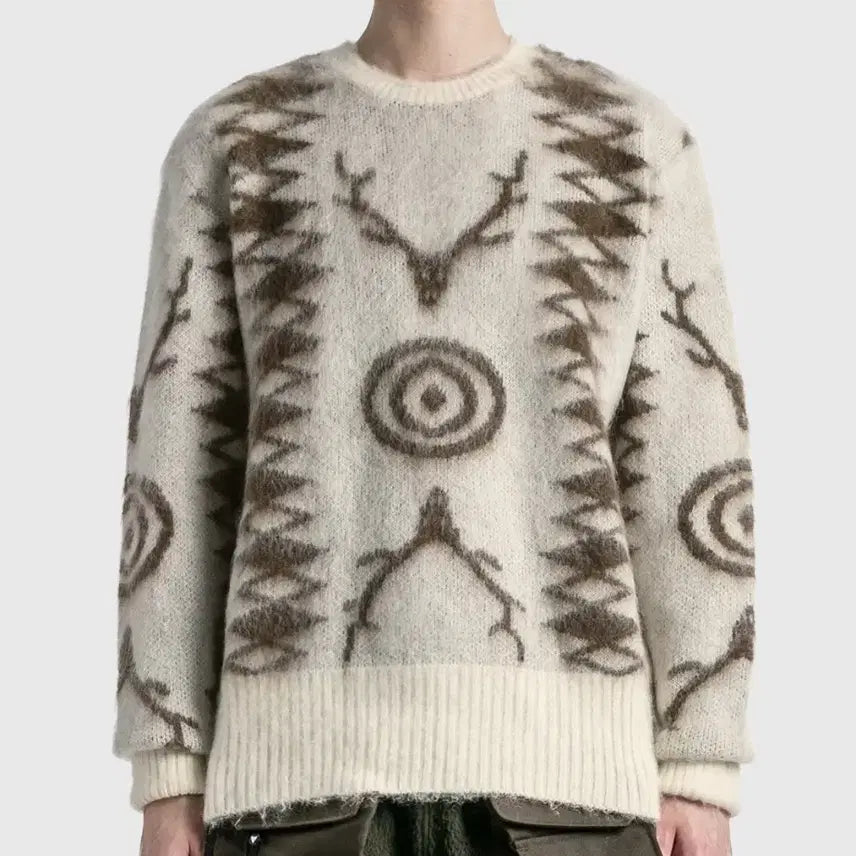 [BUNJANG] South2 West8 Mohair Knit Sweater / 남이서팔 south2west8 모헤어 니트 m사이즈