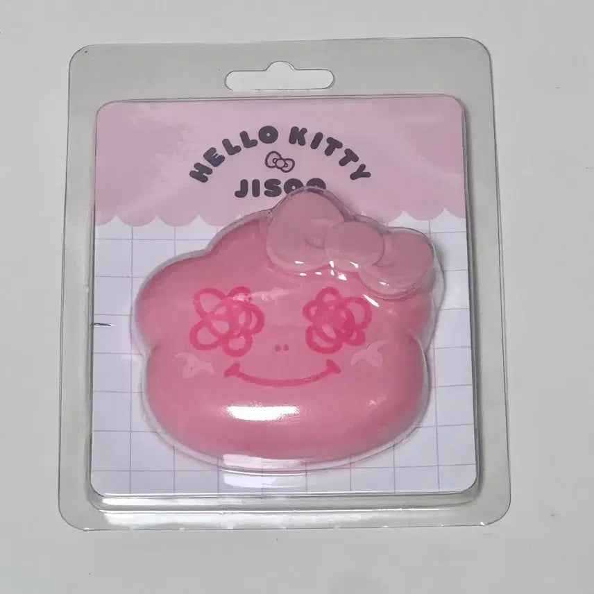 [BUNJANG] BLACKPINK Jisoo Kitty Collaboration Pop-up Store Limited Edition Hand Mirror Pink / 슈몬 지수 키티 콜라보 팝업스토어 한정 손거울 거울 핑크 헬로키티 블랙핑크 블핑 blackpink jisoo
