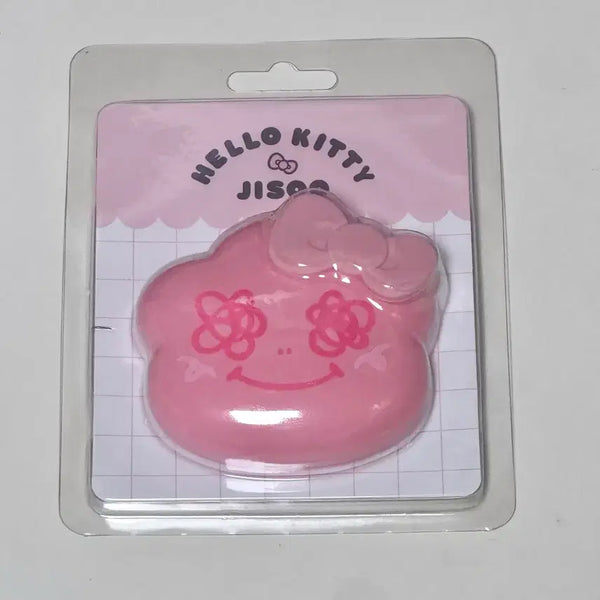 [BUNJANG] BLACKPINK Jisoo Kitty Collaboration Pop-up Store Limited Edition Hand Mirror Pink / 슈몬 지수 키티 콜라보 팝업스토어 한정 손거울 거울 핑크 헬로키티 블랙핑크 블핑 blackpink jisoo