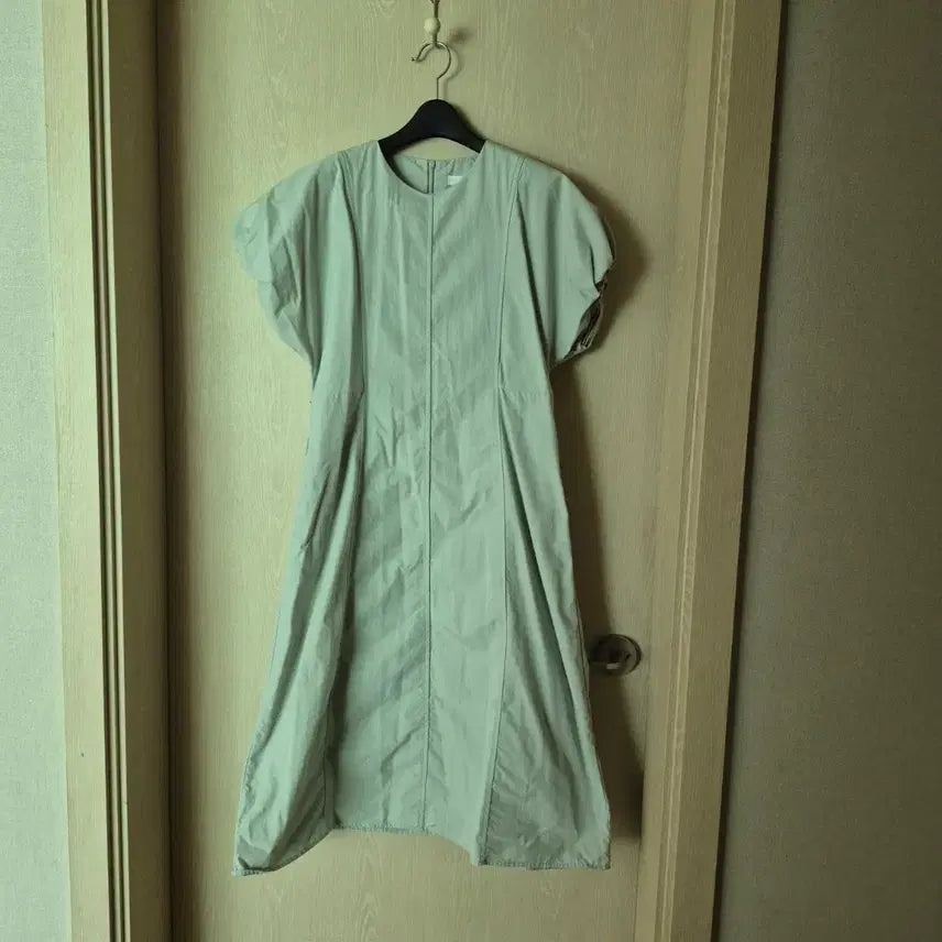 [BUNJANG] ONTUM Mint Short Sleeve Dress Size 66 / ONTUM 민트색 반팔 원피스사이즈66