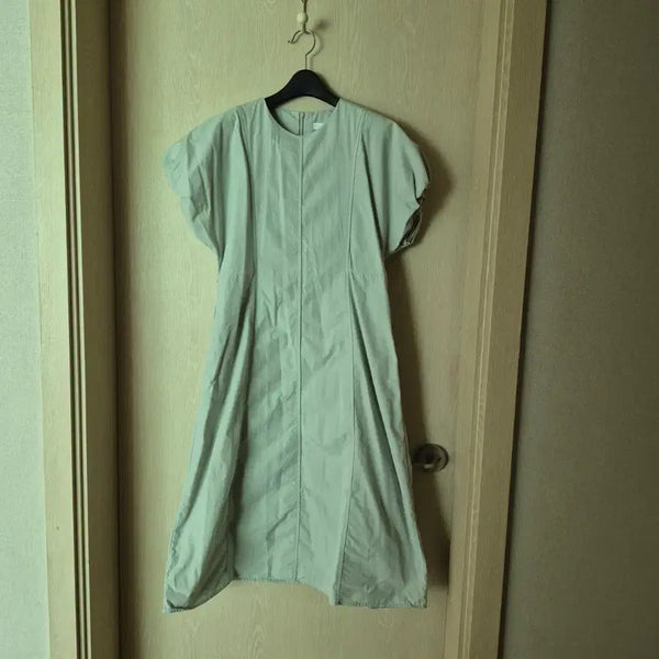 [BUNJANG] ONTUM Mint Short Sleeve Dress Size 66 / ONTUM 민트색 반팔 원피스사이즈66