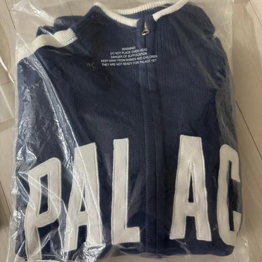 [BUNJANG] Palace Navy Knit Zip-Up XL / 팔라스 니트 집업 네이비 xl