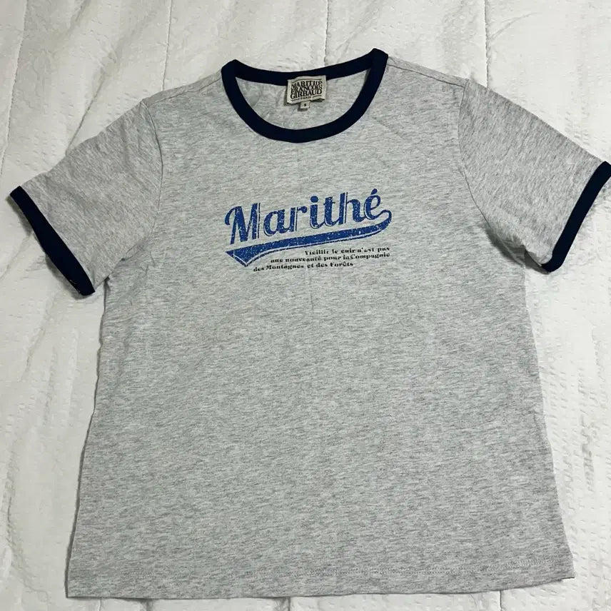 [BUNJANG] Marithe Francois Girbaud Baseball Ringer T-Shirt S / 새상품) 마리떼 프랑소와 저버 베이스볼 링거티