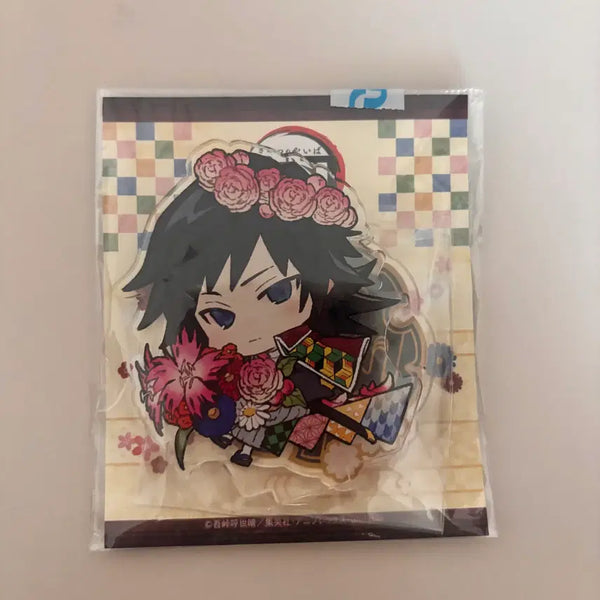 [BUNJANG] Demon Slayer Tomioka Giyu Birth Flower Acrylic Stand / 귀멸의칼날 토미오카 기유 탄생화 아크릴 스탠드