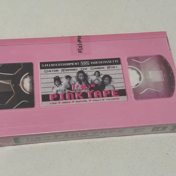 [BUNJANG] f(x) Pink Tape Sealed Album / 에프엑스 미개봉 앨범 pink tape