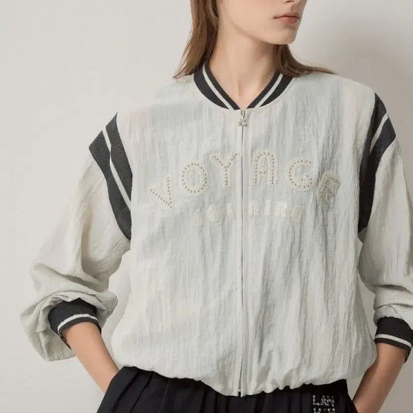 [BUNJANG] Lanvin Crinkle Cap Jacket Jumper / 거의새거) 랑방 볼캡 자켓 점퍼