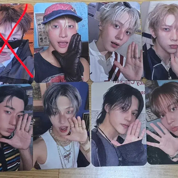 [BUNJANG] ATEEZ GOLDEN HOUR BAD Silhouette Event Photocard Set (Hongjoong Excluded) / ATEEZ GH5 BAD silhouette event PC SET (excluding HJ)