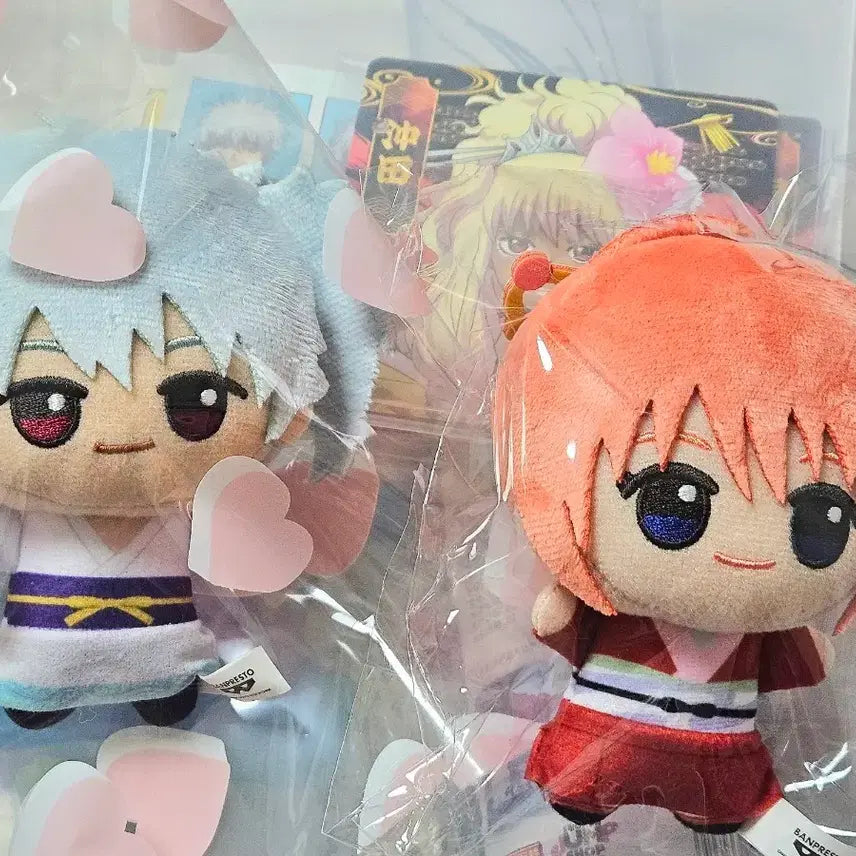 [BUNJANG] Gintama Chibi Gurumi Gintoki & Kagura Bundle Set / 은혼 치비구루미 긴토키 카구라 일괄