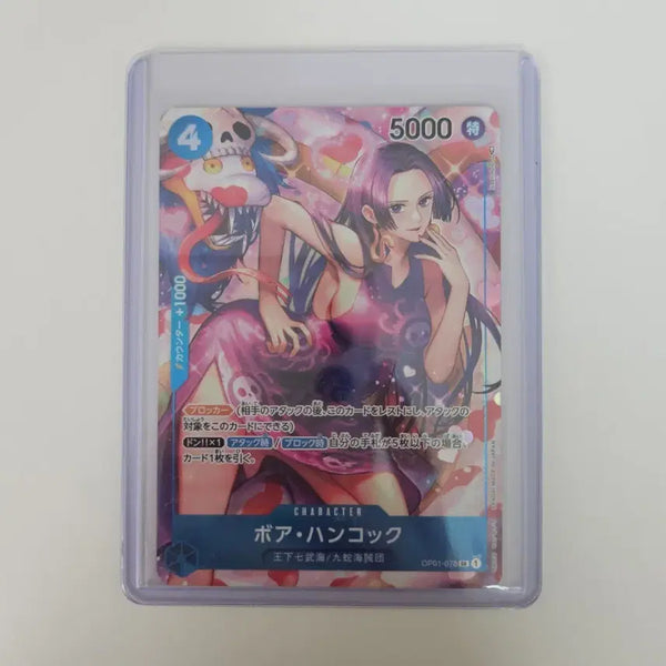 [BUNJANG] One Piece Card Game OP01-078 Boa Hancock SR / 일판 원피스 카드 OP01-078 보아 핸콕 행콕 SR