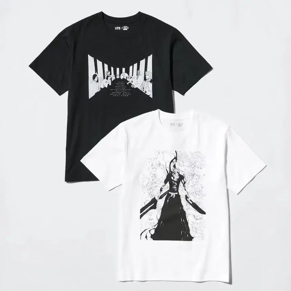 [BUNJANG] Uniqlo UT Bleach Collaboration T-Shirt (Black/White) / (모집완!!) 유니클로 UT 블리치 콜라보 반팔티 블랙/화이트