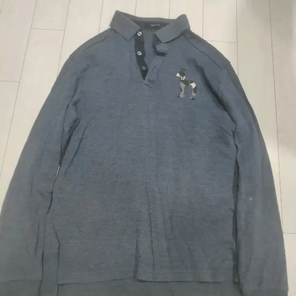 [BUNJANG] Hazzys Long Sleeve Polo Shirt Size 100 / 헤지스 긴팔 카라티 100