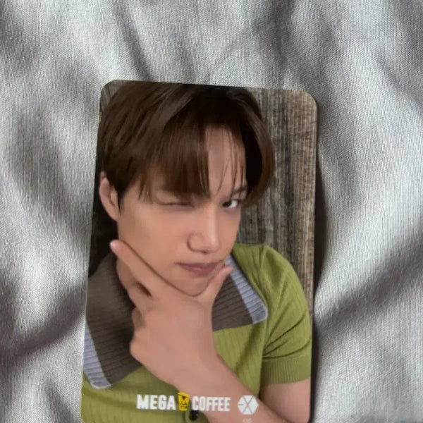 [BUNJANG] EXO Kai Megacoffee Photocard / 엑소 메가커피 카이 포카