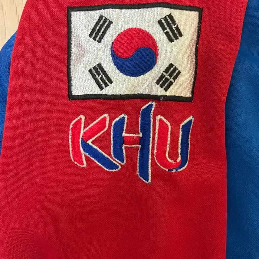[BUNJANG] Kyung Hee University Taekwondo Rare Zip-up Training Top / 경희대태권도 희귀집업