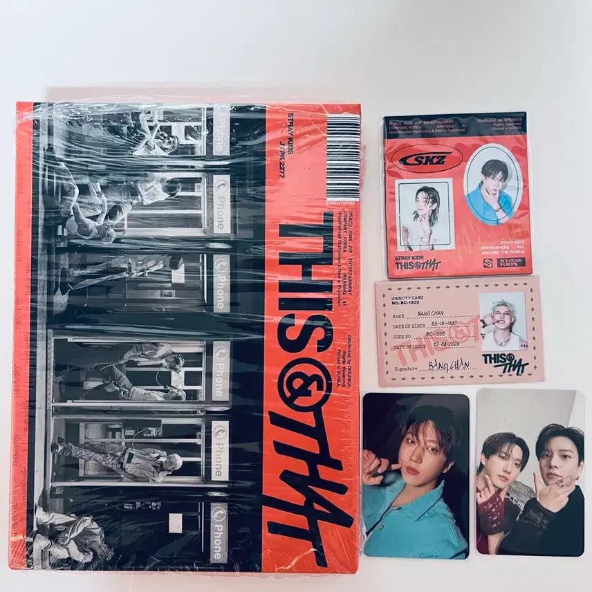 [BUNJANG] Stray Kids Changbin THIS&THAT THAT ver. Photocard Set / 창빈/스트레이키즈 THIS&THAT THAT ver. 창빈세트