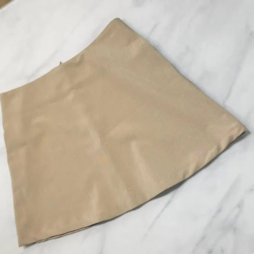 [BUNJANG] BALANCE Beige Mini Skirt (Size S) / 베이지색 스커트