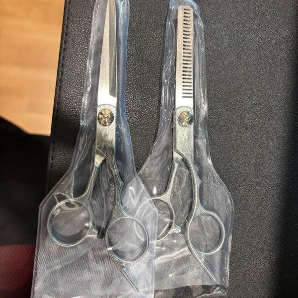 [BUNJANG] 2-Piece Hairdressing Scissor Set (New) / 미용 가위 세트 2종(새상품)