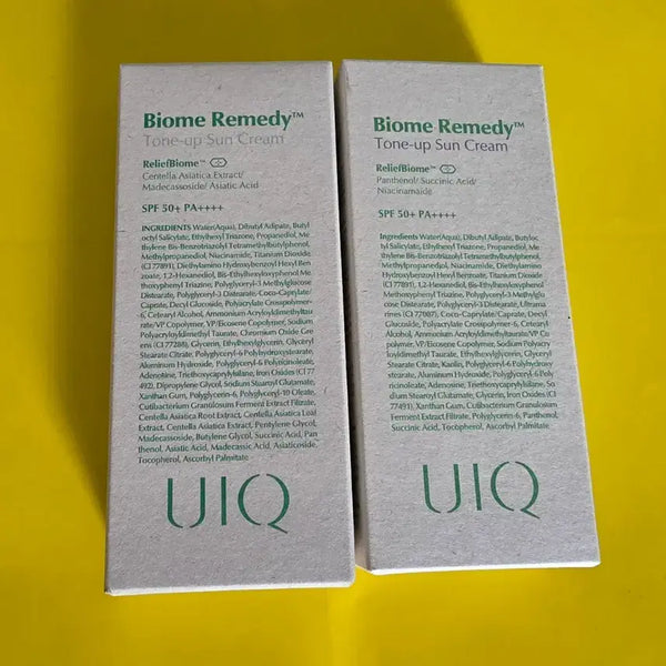 [BUNJANG] UIQ Biome Remedy Tone-up Sun Cream / UIQ 바이옴 레메디 톤업 선크림