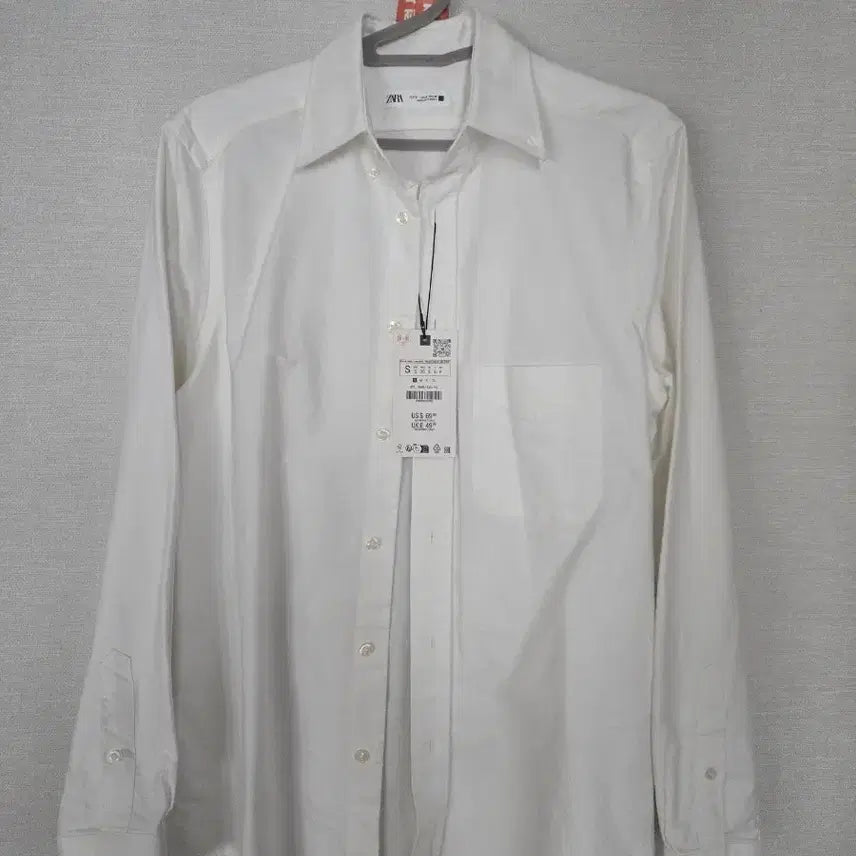 [BUNJANG] Zara Men's Oxford Shirt White S / 자라 남자 옥스포드셔츠