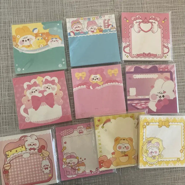 [BUNJANG] Schuni Memo Pad Bundle / 슈니 떡메모지 일괄 처분 판매