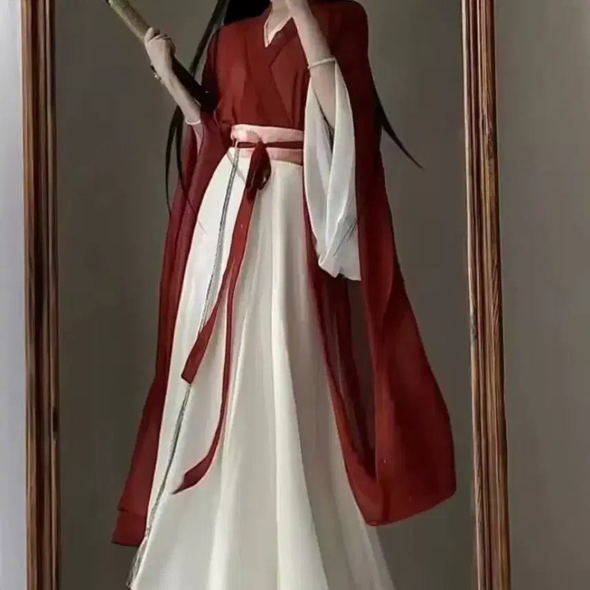 [BUNJANG] Oriental Style Graduation Dress / 급처) 졸업사진 동양품 여성 옷