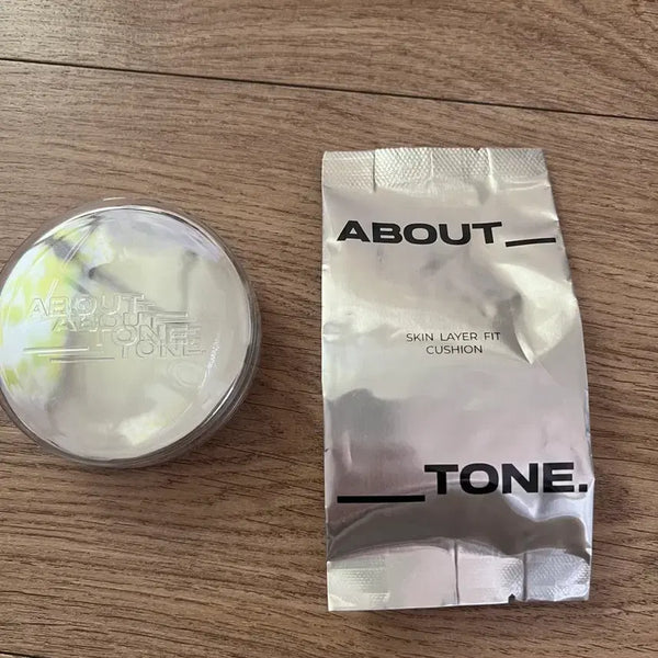 [BUNJANG] About Tone Skin Layer Fit Cushion (Refill Included) / 어바웃톤 스킨 레이어 핏쿠션