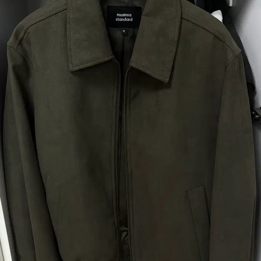 [BUNJANG] Musinsa Standard Synthetic Suede Blouson / [M] 무신사 스탠다드 신세틱 스웨이드 블루종