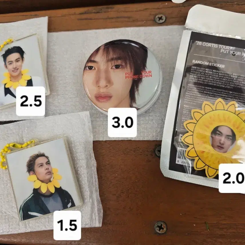 [BUNJANG] Kortis Lucky Draw Acrylic Keyring & Smart Tok / 코르티스 팝업 럭드 럭키드로우 아크릴 키링 아크릴톡 스마트톡 양도