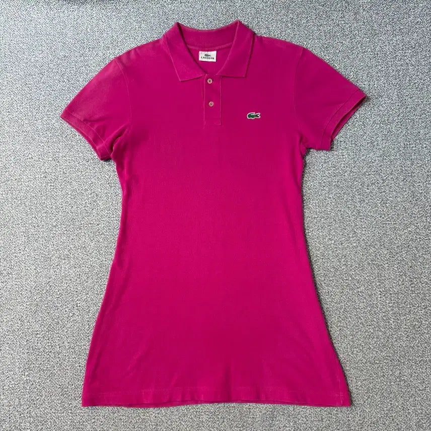 [BUNJANG] Lacoste Pink Dress Size 4 / 라코스테 원피스 4사이즈