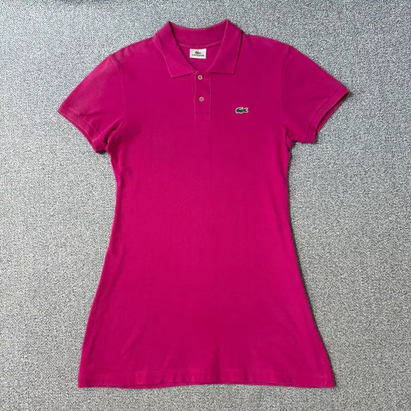 [BUNJANG] Lacoste Pink Dress Size 4 / 라코스테 원피스 4사이즈