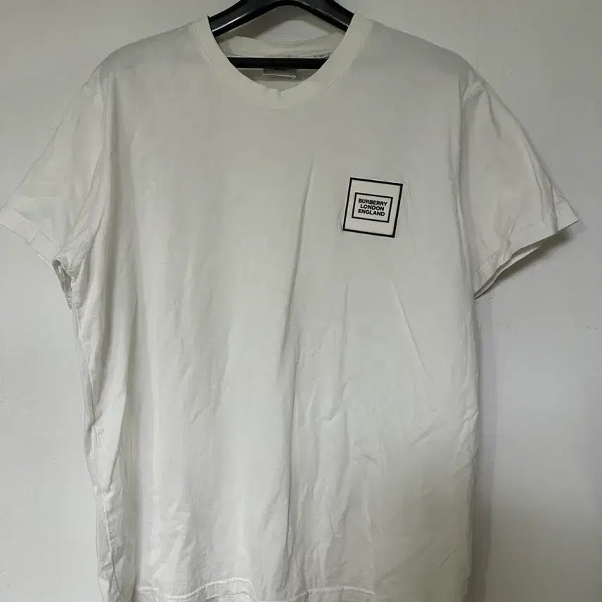 [BUNJANG] Burberry Short Sleeve T-Shirt White / 버버리 반팔티 화이트