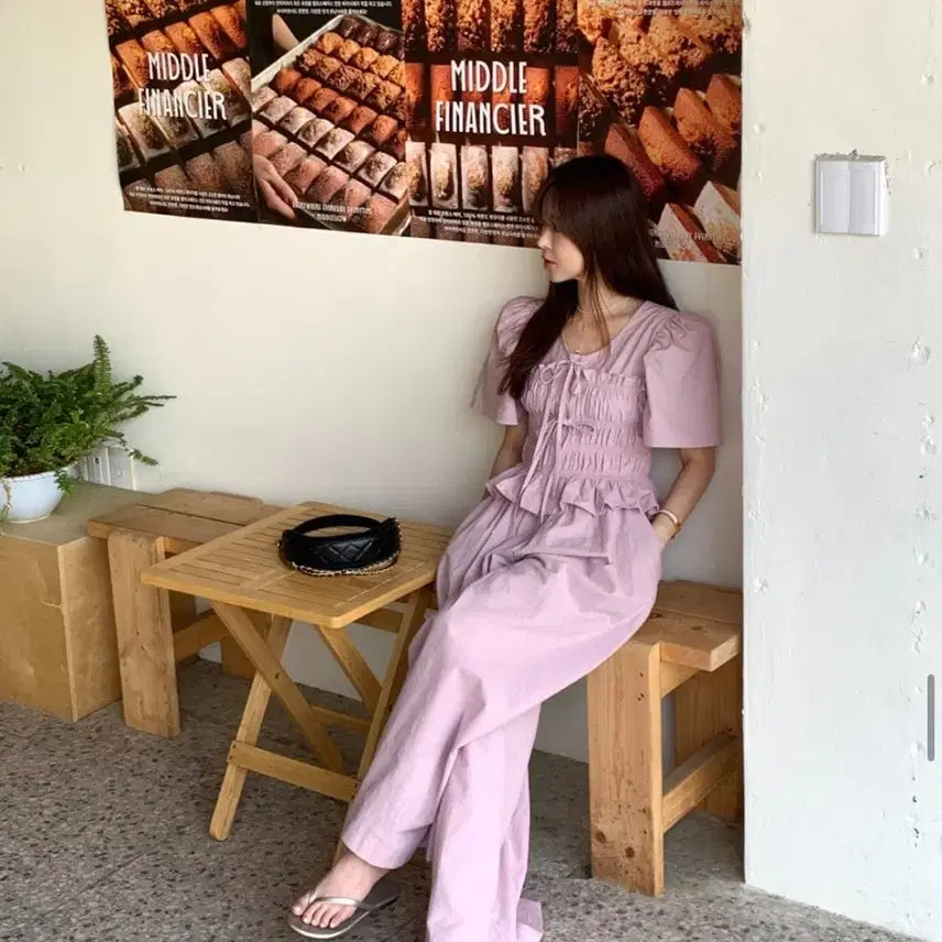 [BUNJANG] Bicini Pudding Smoke Set (Pink) / (주말만)바이씨니 푸딩스모크세트(핑크)