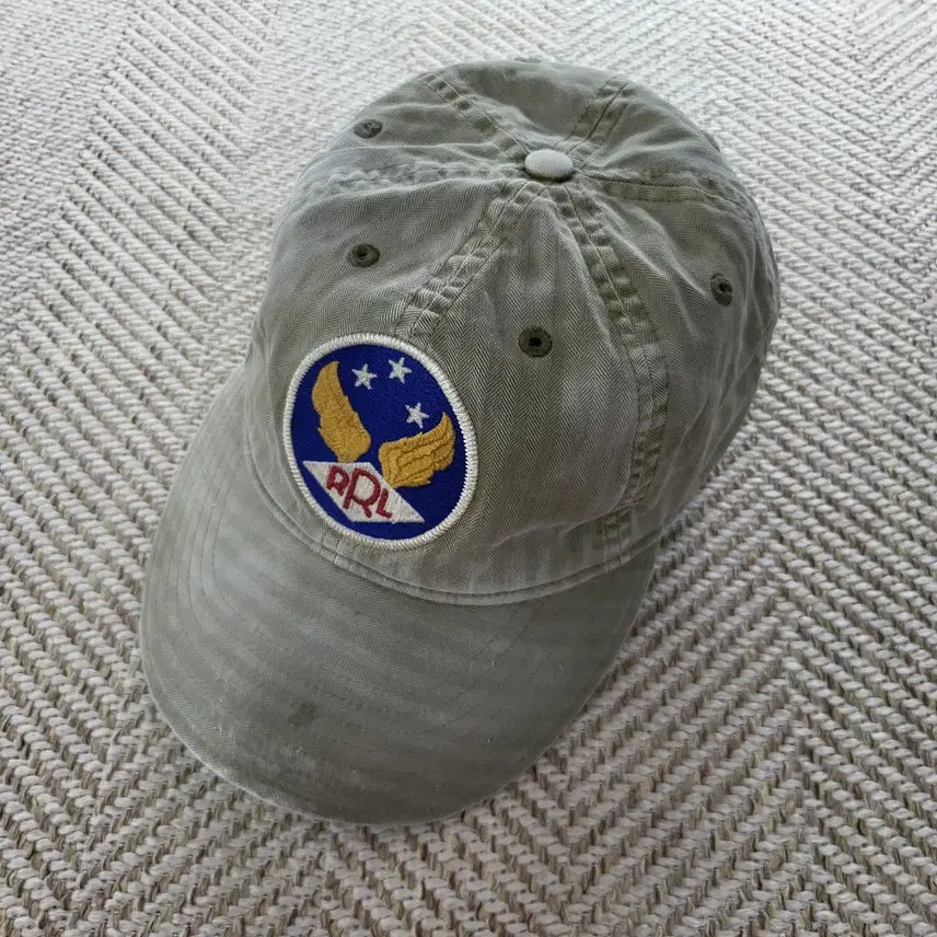 [BUNJANG] RRL Garment Dyed Twill Ball Cap / 더블알엘(RRL) 가먼트 다잉 트윌 볼캡