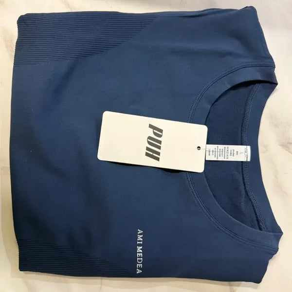 [BUNJANG] AMI AMIMEDEA Women's Activewear Navy/Black / AMI AMIMEDEA 여성 운동복 네이비/블랙