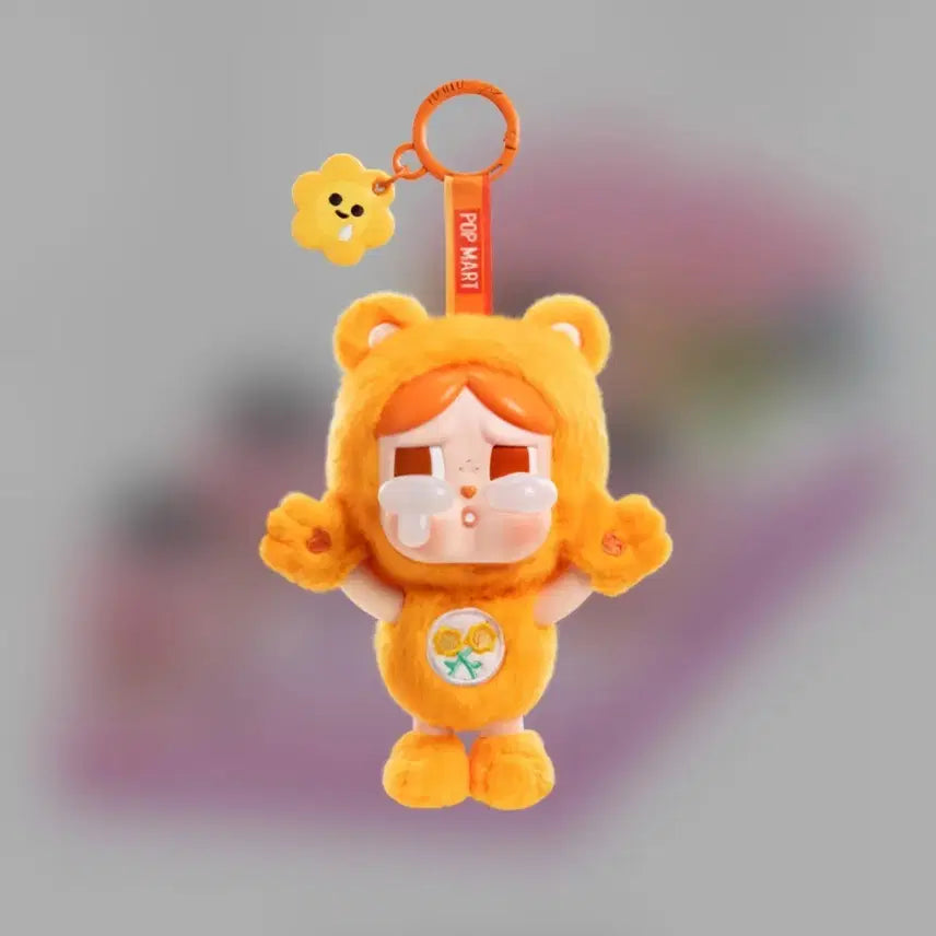 [BUNJANG] POP MART Crybaby x Care Bears Plush Keychain Friend Bear / 팝마트 크라이베이비x케어베어스 인형 키링 friend bear
