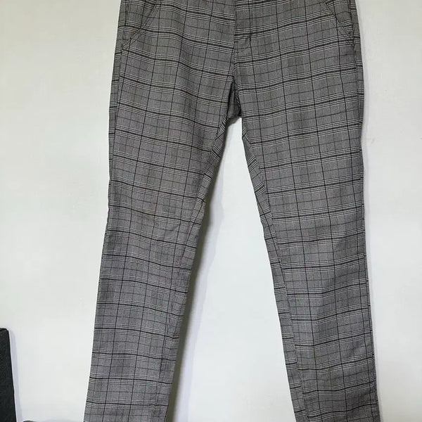 [BUNJANG] Check Pattern Slacks / 체크 바지