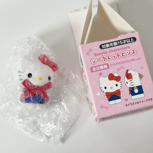 [BUNJANG] Hello Kitty Character Figurine Badge / 헬로키티 캐릭터대상 피규어 뱃지