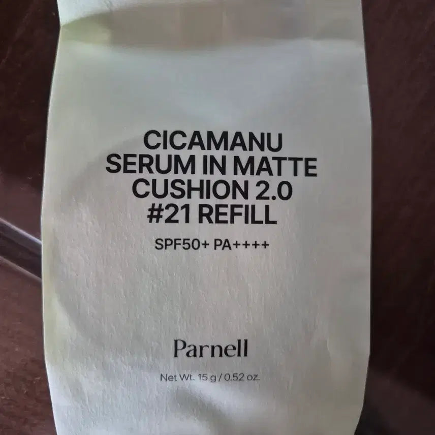 [BUNJANG] Parnell Cicamanu Serum In Matte Cushion 2.0 Refill #21 / 파넬 시카마누 세럼 인 매트 쿠션 2.0 #21 리필