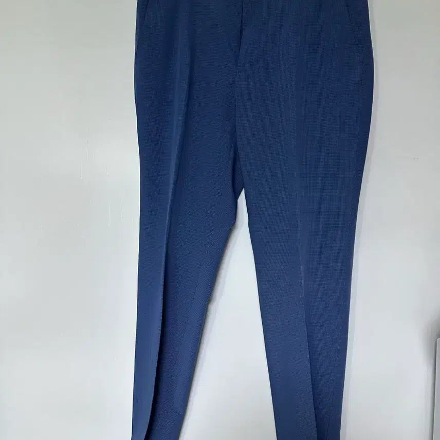 [BUNJANG] Choi Kyung-ju Men's Navy Check Golf Slacks / 최경주 골프바지 남성 정장 바지 네이비 체크