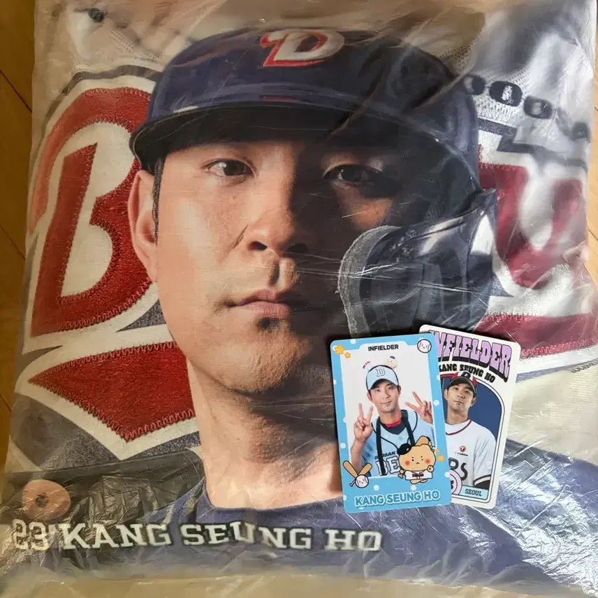 [BUNJANG] Doosan Bears Kang Seung-ho Cushion Bundle / 두산베어스 강승호 쿠션