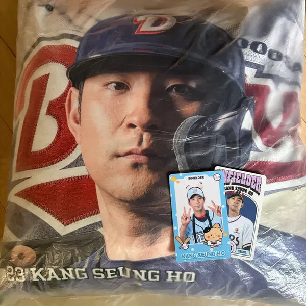 [BUNJANG] Doosan Bears Kang Seung-ho Cushion Bundle / 두산베어스 강승호 쿠션